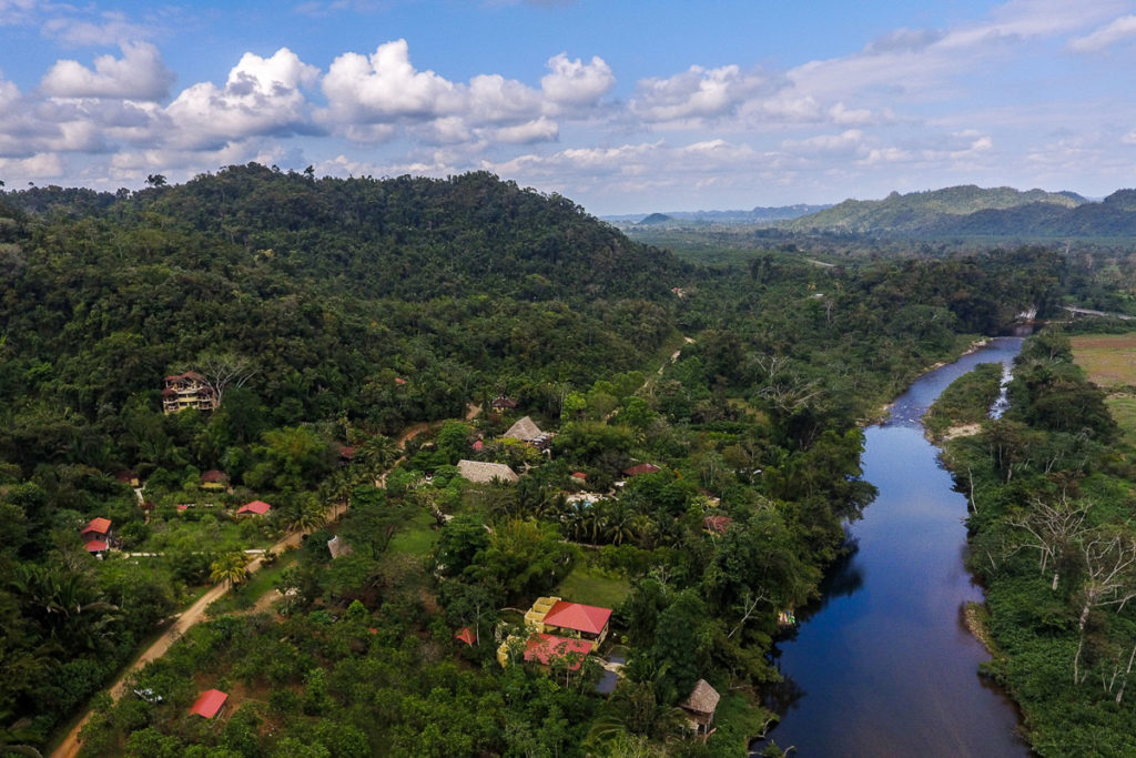 Sleeping Giant Rainforest Lodge Your Belize Experts   Sleeping Giant Rainforest Lodge Aerial 1024x683 